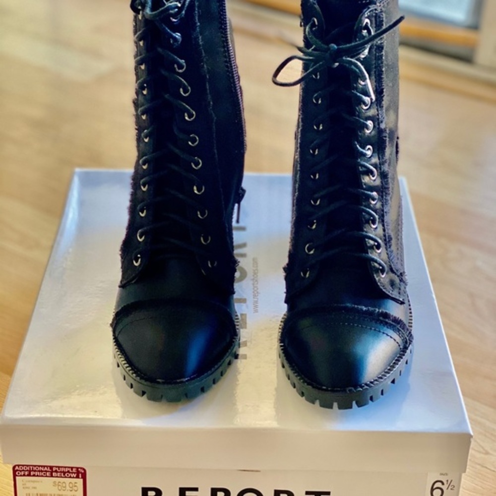 Report Women's Aileen black Ankle Boots size 6.5 - Picture 5 of 7